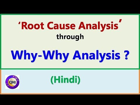 Why-Why Analysis? - Root Cause Analysis Tool