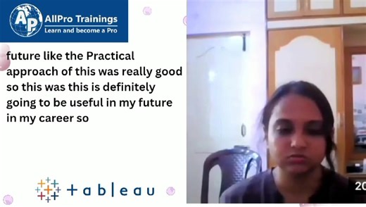 🚀 Master Tableau – Data Visualization & Analytics in Just 35 Hours! 🚀 🔥 Live Hands-On Training | Real-Time Dashboards | 50% OFF 🎉✨ 🕒 Class Timings: 10 AM – 11 AM IST (Mon–Fri) 💡 Who Should Join? ✅ Beginners & professionals looking to start a career in Data Analytics ✅ Excel, SQL, MIS & BI professionals upgrading to Tableau ✅ Anyone aiming to master data visualization & data storytelling 📌 What You’ll Learn: • Tableau Desktop (Beginner to Advanced) • Interactive Dashboards & Reports • Calc