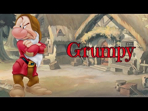 Grumpy (Snow White And The Seven Dwarfs) | Evolution In Movies & TV (1937 - 2018)