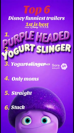Top 6 funniest trailers #ranking #top #disney #funny #fyp