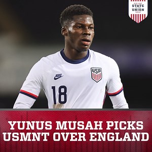 20K views · 281 reactions | "It's just another piece of that puzzle and another really good, quality talent that you can throw into the mix." Alexi Lalas reacts to Yunus Musah committing his future to the U.S. Soccer  | FOX Soccer | Facebook