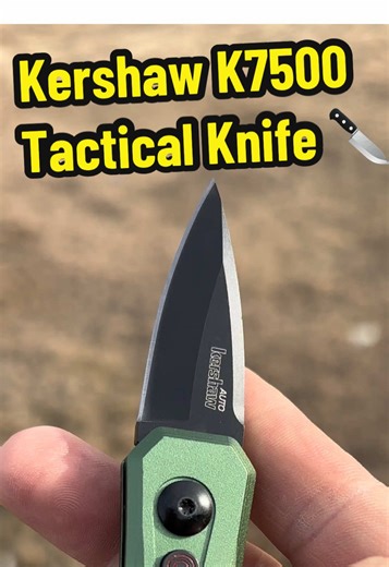 Kershaw Tactical Knife 🔪 #kershawknives #kershawk7500 | kershaw