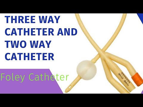Insert 3-Way Foley Catheter || Catheter Insertion And Bladder Irrigation With 3 Way Catheter