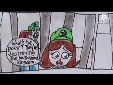 Me turning into she-hulk Luigi girl comic dub