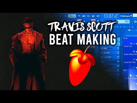 *FL STUDIO* Travis Scott Beat Tutorial (Free Project Download)