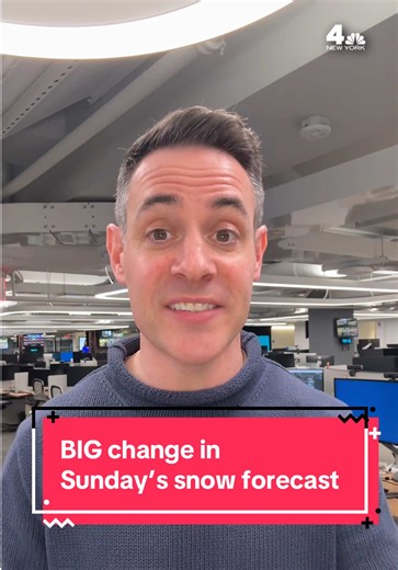 Sunday Snow Forecast Update for NYC: 2-4 Inches Expected