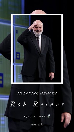 Cine Vibs on Instagram: "Rob Reiner (1947–2025) 💔🎬 Yesterday we lost an extraordinary filmmaker whose work touched generations. From the heartfelt coming‑of‑age wonder Stand By Me to the romance of When Harry Met Sally… and The Princess Bride, and the gripping drama of Misery and A Few Good Men, his films shaped the childhoods and imaginations of so many in the ’80s and ’90s. Rob Reiner showed us how to laugh, love, and feel every story deeply. Cinema feels a little dimmer without him. 💫✨ ___