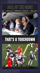 You've probably seen the Micah touchdown. But have you heard it called by Brad Sham while rocking his shades?! 😎 #DallasCowboys | 105.3 The Fan | Dallas Cowboys