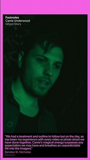 Get all the insights on country star Carrie Underwood’s “Ghost Story” music video