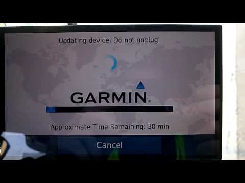 Garmin Drivesmart 61 update via WiFi step by step instructions.