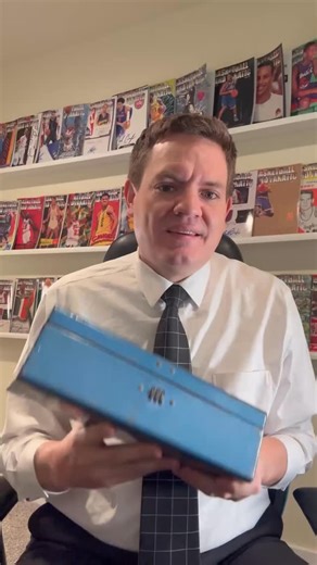 Counting down my top 50 pieces of my card collection #39 - What’s in the blue box? Next up - A guy you think stinks but is going to be a hall of famer | Thereal27guy