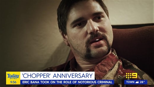 11K views · 144 reactions | It's been 25 years since Eric Bana shocked audiences, transforming into real-life convict and bestselling author Mark Brandon “Chopper” Read. To celebrate the milestone, the cult classic is heading back to cinemas, and DC sat down with director Andrew Dominik to reflect on the film's impact. #9Today | WATCH LIVE 5.30am | TODAY | Facebook