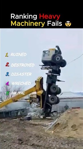 Ranking Heavy Machinery Fails 🤯#usa