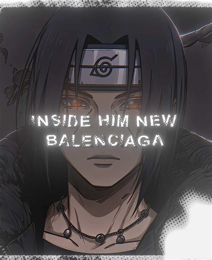 Itachi in Balenciaga: Stylish Uchiha Edit