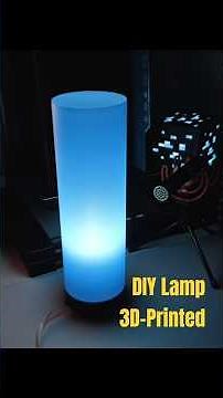 3D-Printed Lamp DIY — Customizable Home Lighting