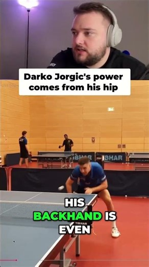 BH power comes from using your left hip #tabletennis #pingpong