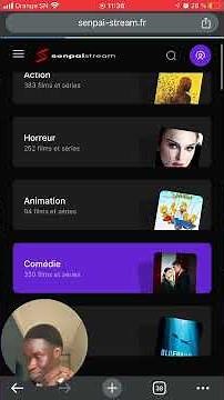 Babacar Seck video sur un site streaming qui s’appelle senpai-stream