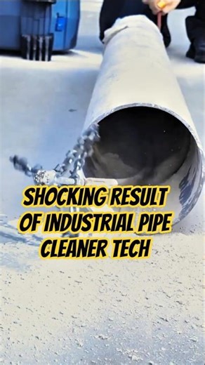Smart Innovative Pipe Cleaning Chain Machine Revealed