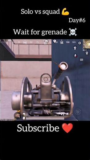 Wait for grenade 💥 #bgmi #shorts