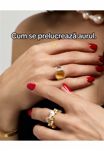 Hai cu noi în culise. Îți arătăm cum se prelucrează aurul în atelierul Auria. Pasiune, precizie, detaliu. ✨ #atelierauria #prelucrareaur