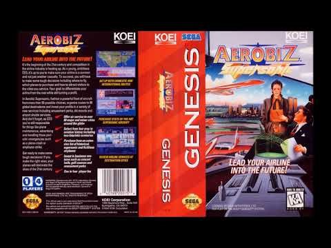 Aerobiz Supersonic | SEGA Genesis Full Soundtrack OST (Real Hardware)