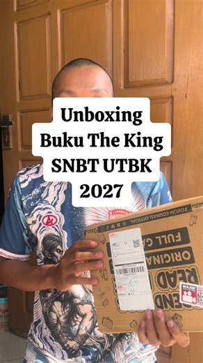 Unboxing Buku The King SNBT UTBK 2027 Forum Edukasi