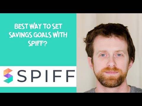 best way to set savings goals with Spiff?