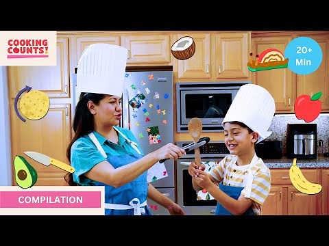 Compilation of Kid-Friendly Recipes and Kitchen Math Activities | Cooking Counts | Family Math