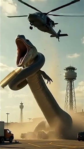 Giant python at factory #funny #comedy