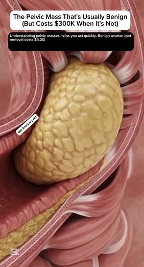 The Pelvic Mass That's Usually Benign (But Costs $300K When It's Not)