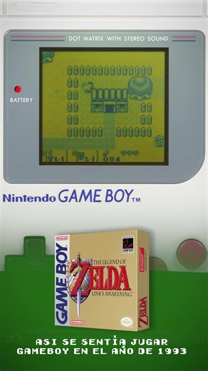 ✨ Jugar Link’s Awakening en el Game Boy era una verdadera maravilla 🎮💚 #Zelda #LinksAwakening #GameBoy