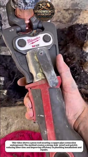Underground Pipe Crimping Tool | Fast & Leak-Proof Plumbing Fix