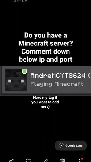 what's your Minecraft server? MCPE?