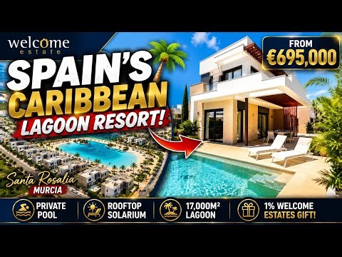 🌴 L👀K INSIDE These AMAZING Villas in Spain's Most Incredible Resort! Murcia 😍