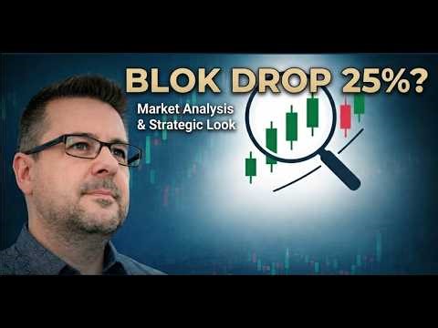 BLOK - Is there 25% Drop ahead? Chart shows the short potential.
