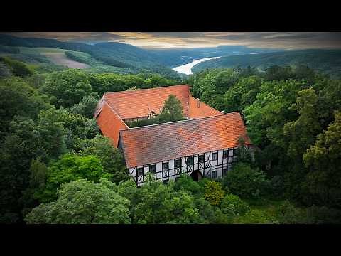 Abandoned German Castle Filled with Lost Art by Renowned Painter