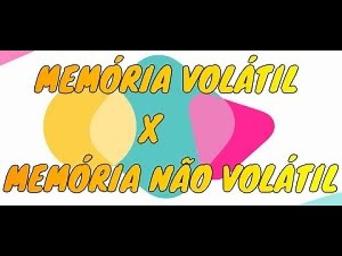 Tuto 6 - Memorias Voláteis e Memorias Não Voláteis