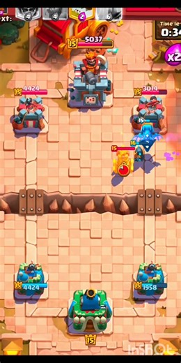 Mini P.E.K.K.A Gameplay | Akash Clash Gamer 🔥+Mega Knight takel royal giant #clashroyale