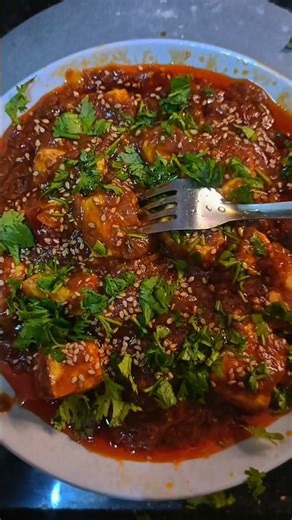 PANEER CHILLI 🔥🔥 #trendingshorts #recipe #food #cooking #viralvideo #shortsfeed #shorts #viralshorts