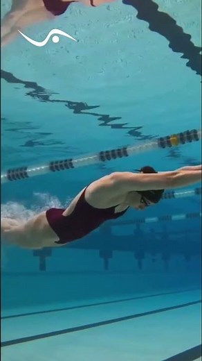 Underwater Butterfly Stroke: Watch This Amazing Dolphin Kick! #shorts