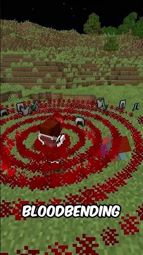 NEW Blood Bending Abilities #minecraft