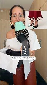 Matthieu Blazy’s Chanel spring summer 2026 two-tone mules #chanelshoes #chanelunboxing