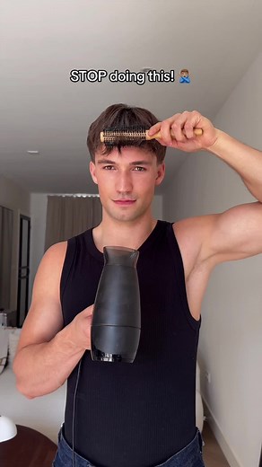 Perfect fluffy/volume hairstyle 💇🏽‍♂️ Save for later #hairstyle #hairtutorials #fluffyhair