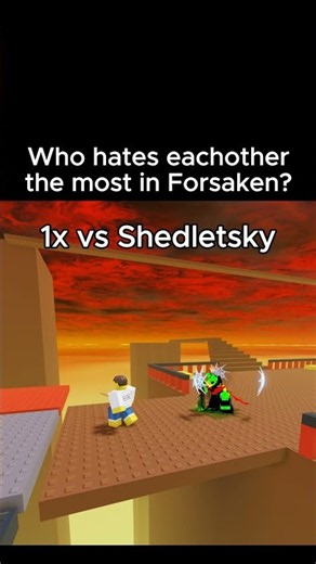 Characters who hate each other in Forsaken be like