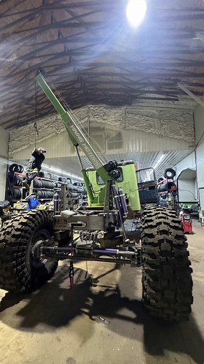 Midnight shenanigans over here #offroad #peterbilt #viking #rotator #youtube #recovery #TTE