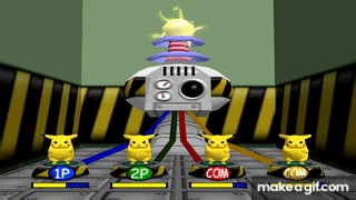 Pokémon Stadium - Thundering Dynamo on Make a GIF