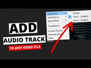 Add External Audio Track To Any Video Format || VLC Player 💥👌