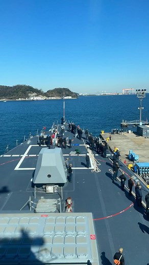 After finishing upgrades and repairs, DEWEY’s 7-month inport makeover is finally complete! The team showed off her new look and features and validated the extraordinary crew’s at-sea capabilities. ⚓️Bravo Zulu to the DEWEY teammates for a safe and successful Sea and Anchor evolution to kick off Contractor Sea Trials 2023! Hooyah Team Dewey! 🎉 | USS Dewey (DDG 105)