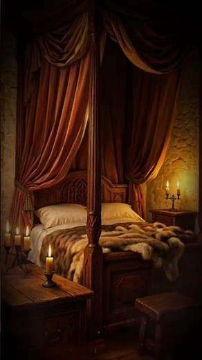 Why Medieval Bedrooms Had Heavy Curtains | History for Sleep