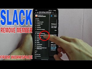 ✅ How To Remove Member From Slack Workspace 🔴